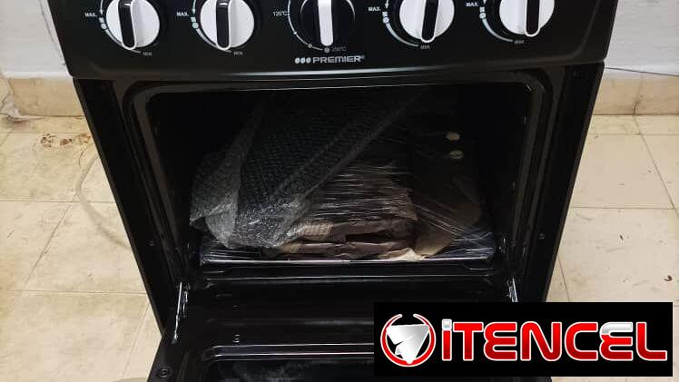 Cocina gas horno, Premier, 4 hornillas, magneto -mensajería gratis