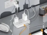 ☎️53544655 🛵 Entrega Disponible ⭐ TESSAN Extensión Eléctrica con USB – Regleta Multitoma⭐