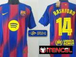 PULLOVER DE FÚTBOL DEL BARCELONA NEGRO Y AZULGRANA