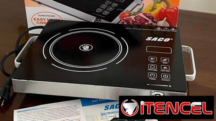 Cocina infrarrojo  Saco 2200w