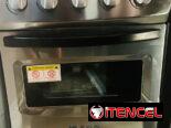 Cocina de gas con horno de 4 quemadores con magneto marca Milexus