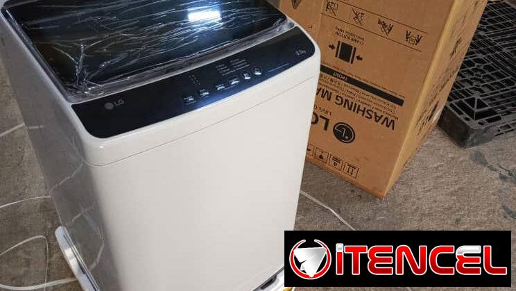 Lavadora automática LG de 9 kilogramos