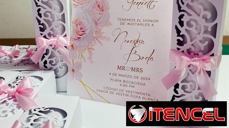 Preciosas Invitaciones para bodas, 15 años, libros de firmas y mass!!!.