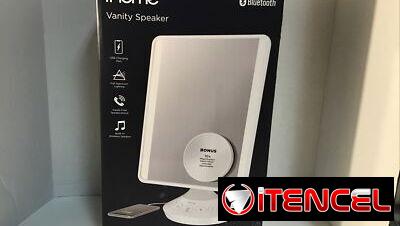 Espejo iHome Vanity Speaker con Bluetooth