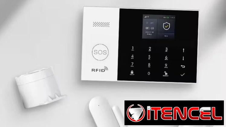 Kit alarma inteligente WiFi GSM con sensores