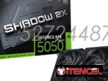 ✅✅52724487 – Tarjeta Gráfica MSI RTX5050™ SHADOW 2X OC Edition 8GB GDDR6✅✅