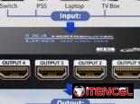 Splitter hdmi 1×2 y 1×4
