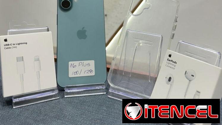 ❌iPhone 16 PLUS 🟢 128GB 100%🔋mica, cargador 35W, forro y audífonos regalo🧿 Variedad de Modelos 🔥 Garantia 💯