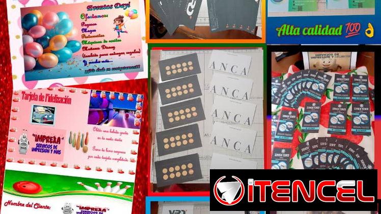 Tarjetas de Presentación (Impresión en Cartulina Gruesa)