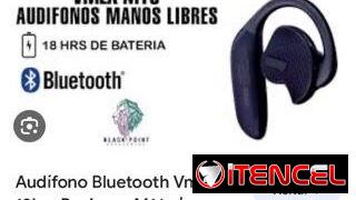 Audífonos ideales para choferes, son manos libres inalambricos por bluetooth.