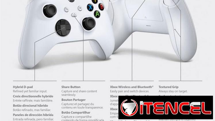 Control Xbox Series X/S (Blanco) | videojuegoshabana.com