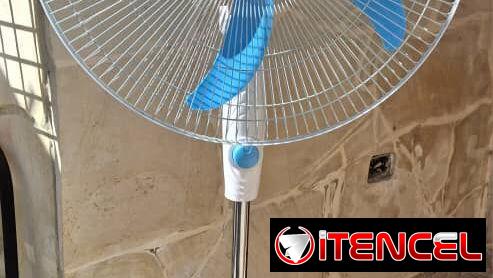 Ventilador recargable 18″