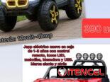 Jeep eléctrico con control remoto para niños de 1-8 años