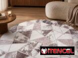 Alfombra redonda decorativa