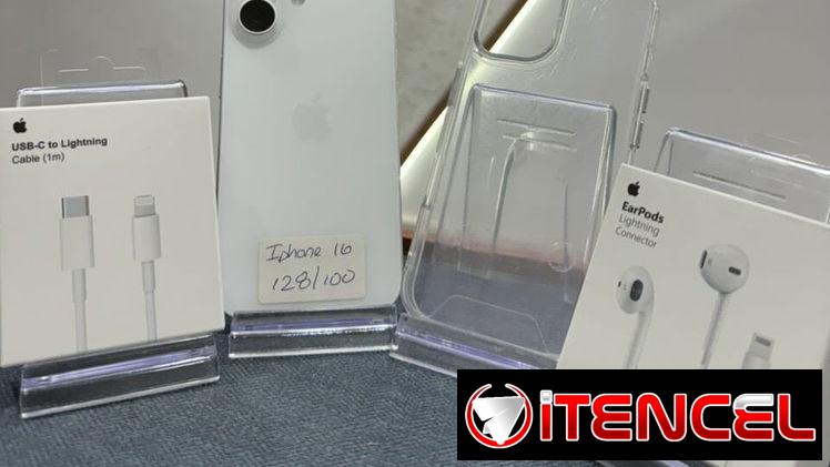 ❌iPhone 16 ⚪️⚫️128GB 100%🔋mica, cargador 35W, forro y audífonos regalo🧿 Variedad de Modelos 🔥 Garantia 💯