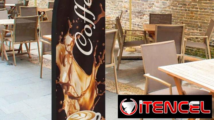 Indicativo y ubicación de expendio de caffe