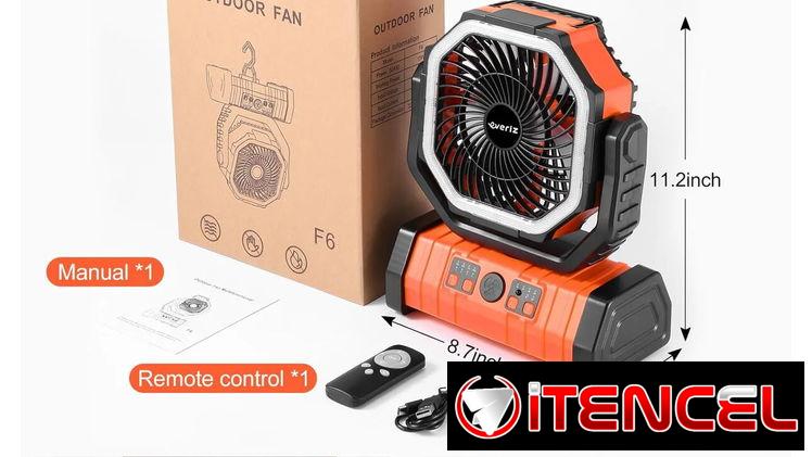 Ventilador recargable