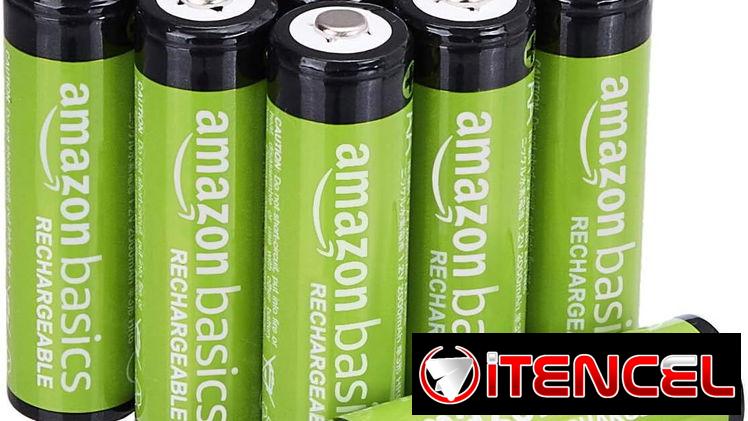 🔋 Baterías AAA Recargables Amazon Basics 850 mAh (Pack 24) – Alto Rendimiento, 500 Ciclos ♻️ Envío + Garantía