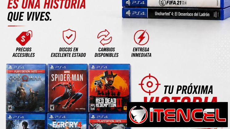 🔥•Venta de Mando y Discos PS4•🔥