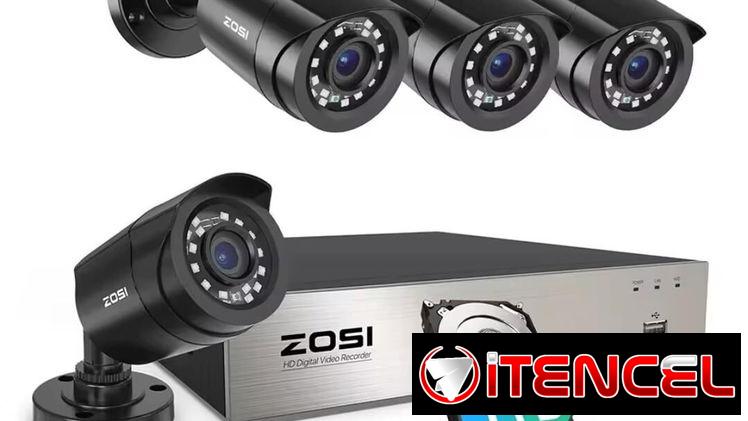 Kit de 4 camaras Zosi – Camaras de seguridad Zosi – Kit de camaras de seguridad Zosi – Seguridad – Camaras de seguridad