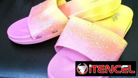 CHANCLETAS DE MUJER ENGOMADAS #37-41