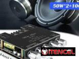 Amplificador Bluetooth ZK-MT21 de 2.1 canales + adaptador transformador … Nuevo