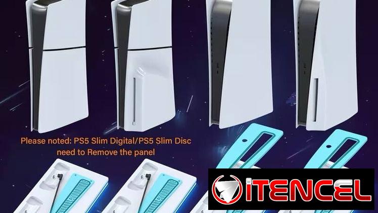 ☎️53544655 🛵 Entrega Disponible ⭐ Base multifuncional con sistema de enfriamiento para PS5⭐