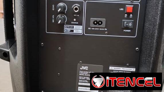 🔈AMPLIFICADO 🔈 PARLANTE BLUETOOTH 15″ JVC – 35W RMS TRIPODE – MICRÓFONO. MENSAJERÍA-FACTURA Y GARANTÍA. TLF 54833699