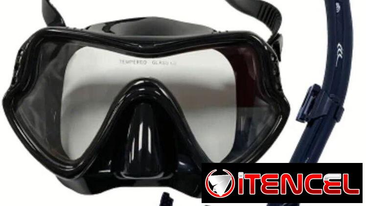 Caretas de buceo con snorkel