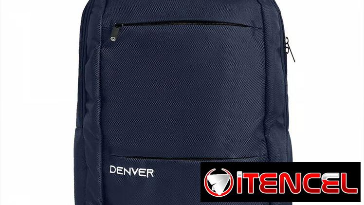 Mochila Unno Tekno Denver Azul Para Laptop 15.6″ Resistente Con Compartimento Acolchado y Bolsillo Frontal 28$