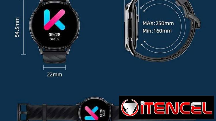 Reloj inteligente Smartwatch Kumi GW5 (Silver)
