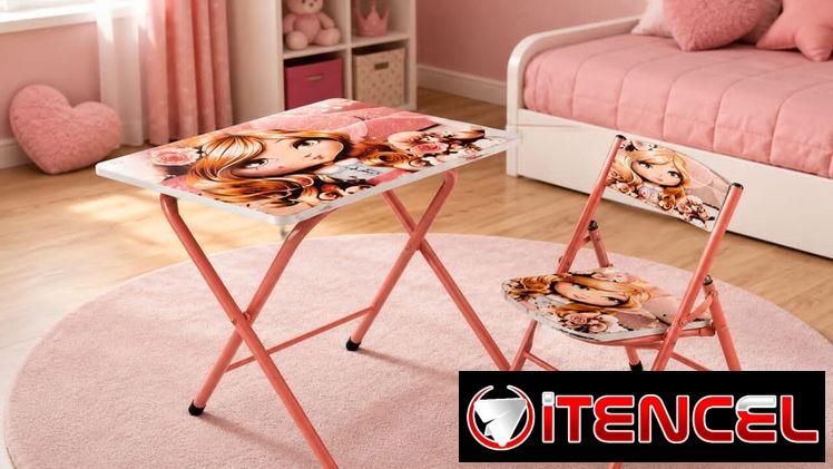 📢 Set de juegos de mesita con sillita incluida, para niñ@s. Importados