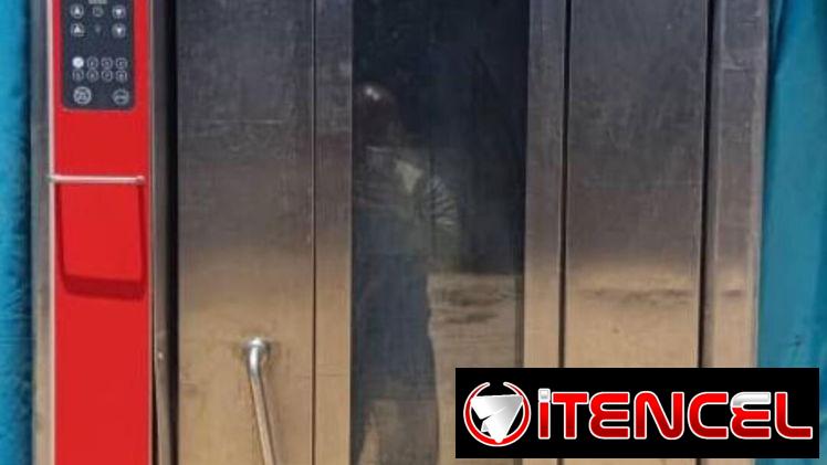 Horno eléctrico de panadería,15 bandejas, fijo