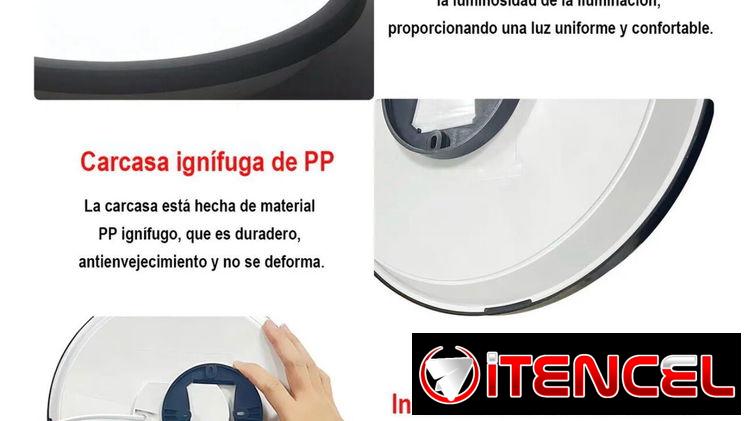 Lámpara de techo redonda 36w.  30 USD