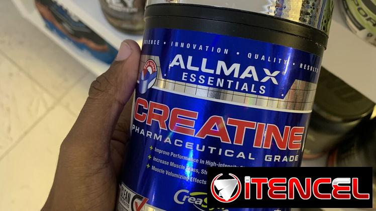 CREATINA MONOHIDRATADA (ALLMAX) 400GR-80SERV