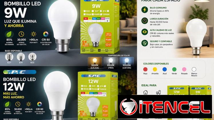 💡 BOMBILLAS LED 💡: Ilumina tu espacio sin preocuparte por la factura!