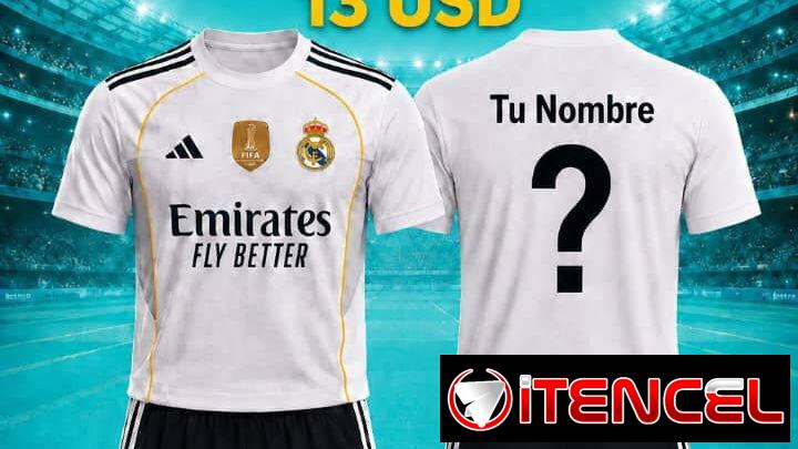 Conjunto del Real Madrid PERSONALIZADO