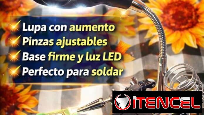 🔍 Lupa de aumento – Ideal para lectura y trabajos de precisión ✔️ Aumento potente y claro ✔️ Lente de alta calidad (sin