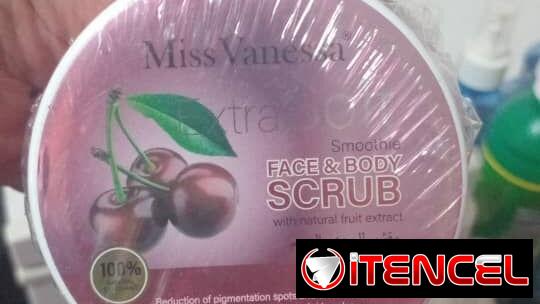 Crema exfoliante fragancia Raspberry
