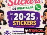 Pack de stickers personalizados para WhatsApp