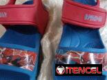 Sandalias Spiderman de uso para varoncito 6-7 años