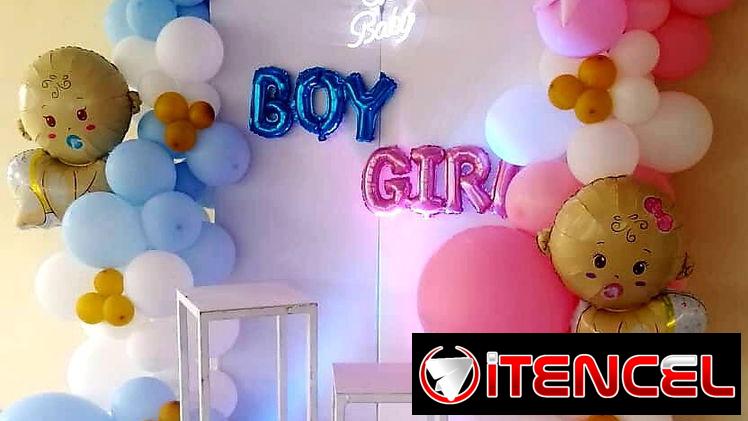 Decoraciones hermosas para Revelación de sexo y babyshower