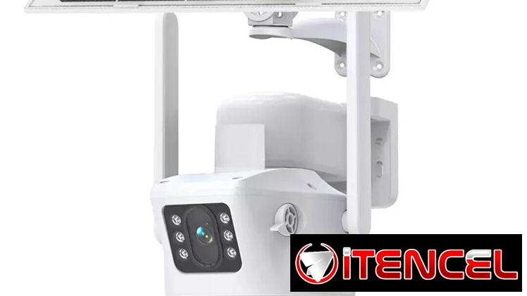 Cámara wifi Solar/8Mpx / WIFI/Alarma/ra