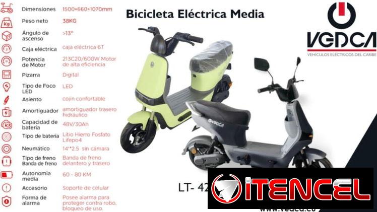 Moto electrica nueva vedca 600
