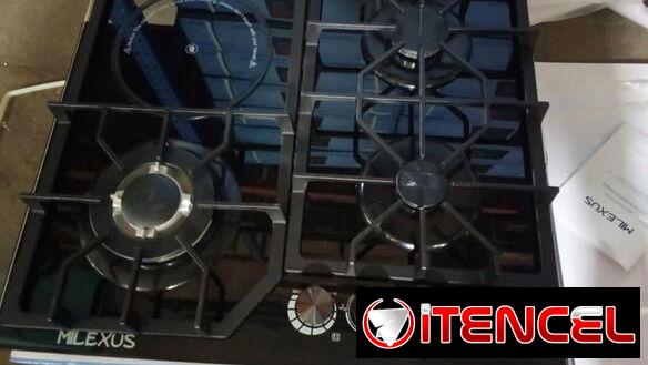 COCINA EMPOTRADA DE GAS E INFRARROJO MILEXUS