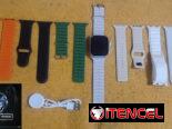 ⌚ Relojes Inteligentes SmartWatch Ultra 3️⃣ con sus 7 manillas y cargador de imán 🧲