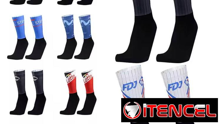 Medias aero de corte laser.