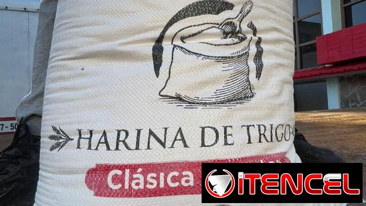 HARINA DE 25KG A 37USD EL SACO HABANA LISA