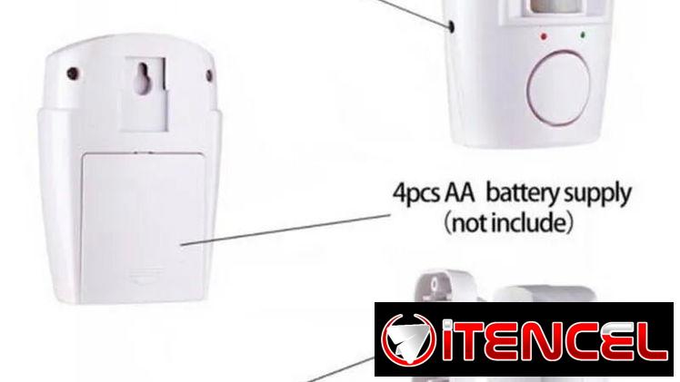 Sistema de alarma con sensores