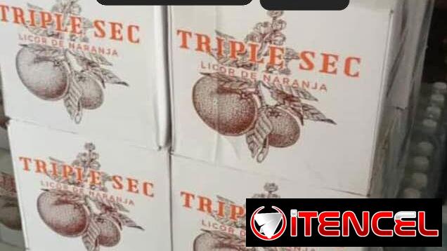 1 LITRO 🍊Triplesec y Licor de coco🥥venta x cajas📦📦📦